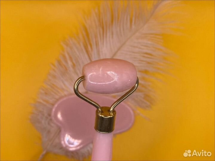 35777 Массажер для похудения с розовым кварцем