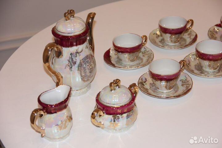 Японский чайный сервиз фарфоровый