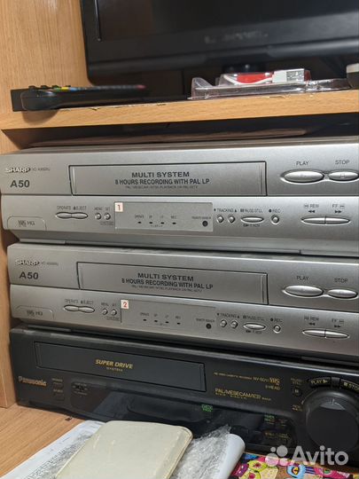 Видеомагнитофон sharp VC-A50sru