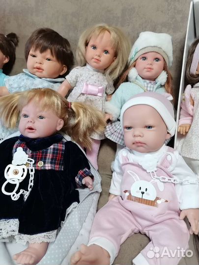 Испанские виниловые куклы antonio Juan, llorens