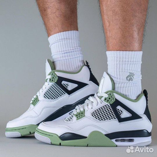 Кроссовки Air Jordan 4 Seafoam (36-45)