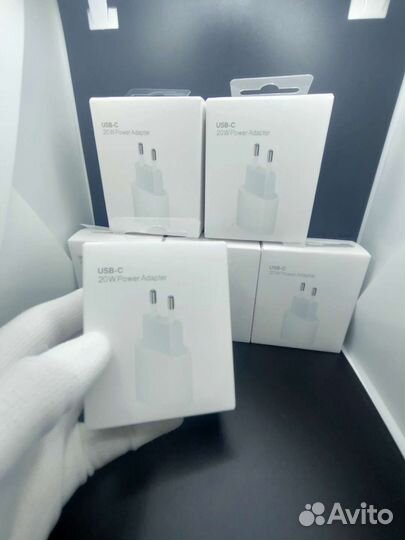 Быстрая зарядка для iPhone 20w+ кабель