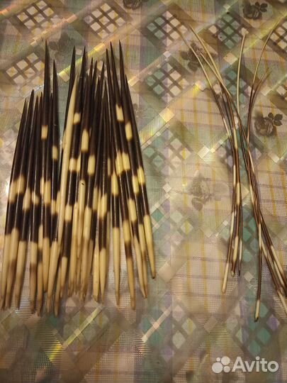 Иглы дикобраза,28 штук толстых,цена за 1 шт