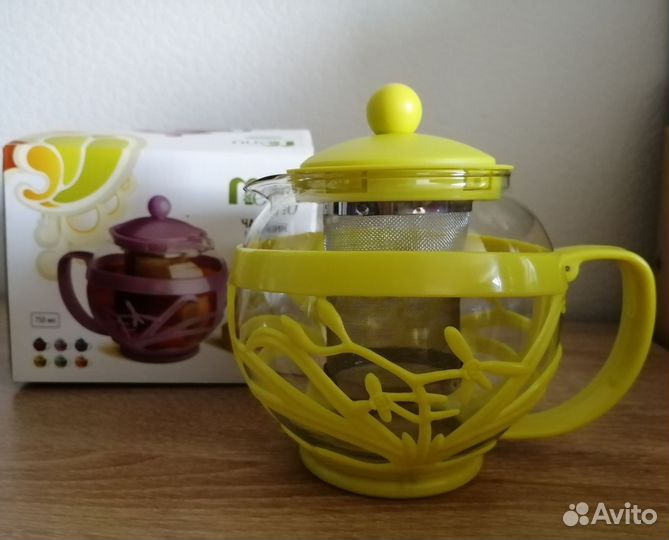 Чайник стеклянный