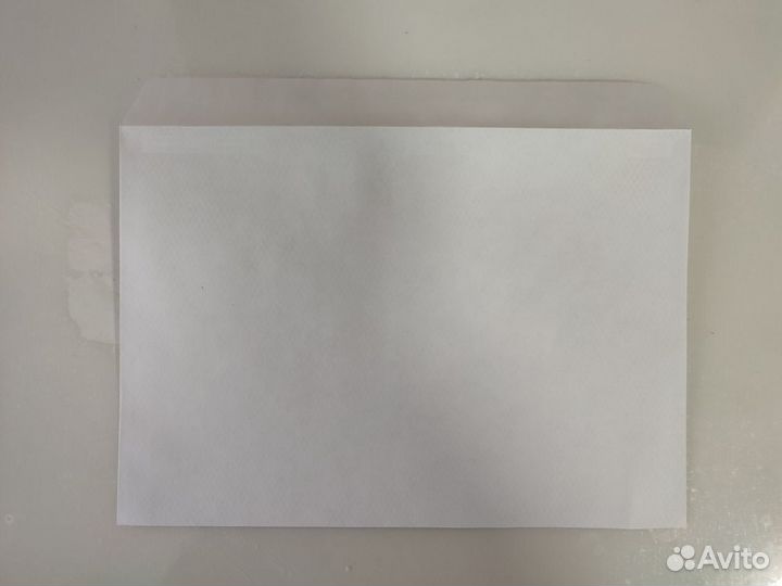 Конверт белый С5 (162*229 мм), стрип-лента