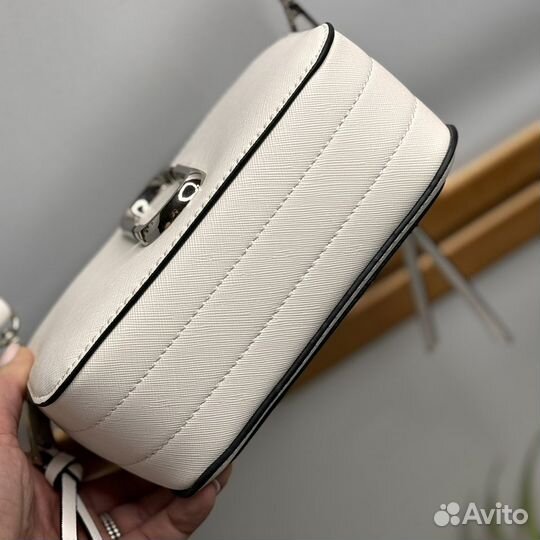 Сумка marc jacobs snapshot белая