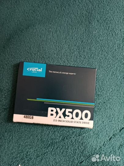 Ssd диск crucial BX500 480gb
