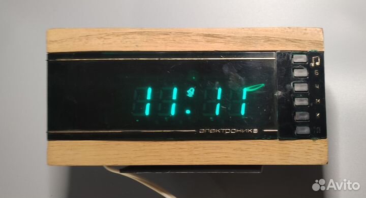 Часы настольные СССР электроника 6.31