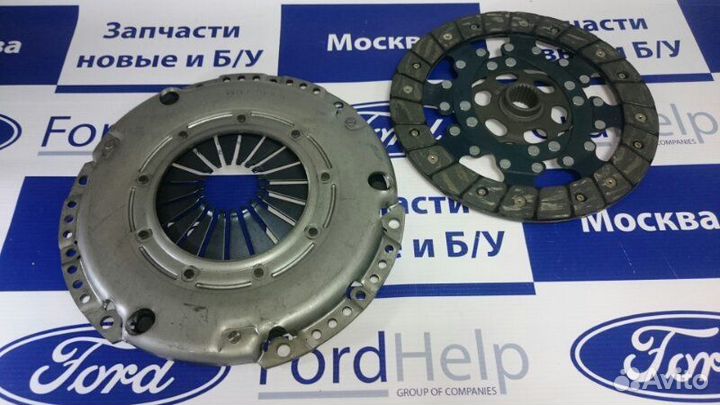 Комплект сцепления (Диск+корзина) Ford Focus 2
