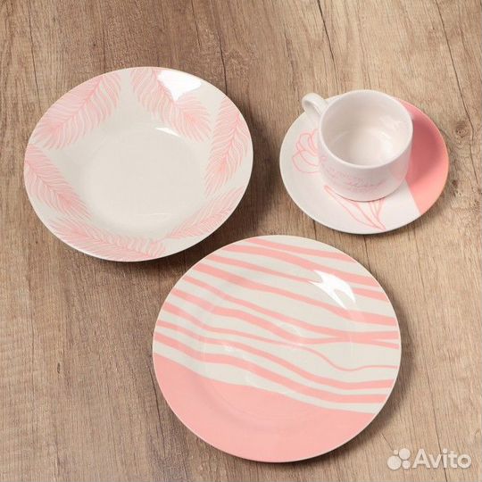 Глубокая тарелка «И пусть весь мир подождет», 20,5