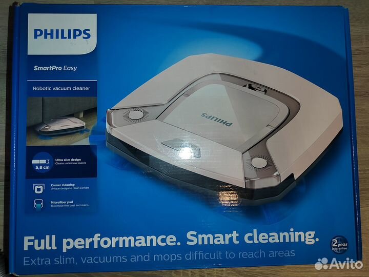 Робот пылесос моющий philips