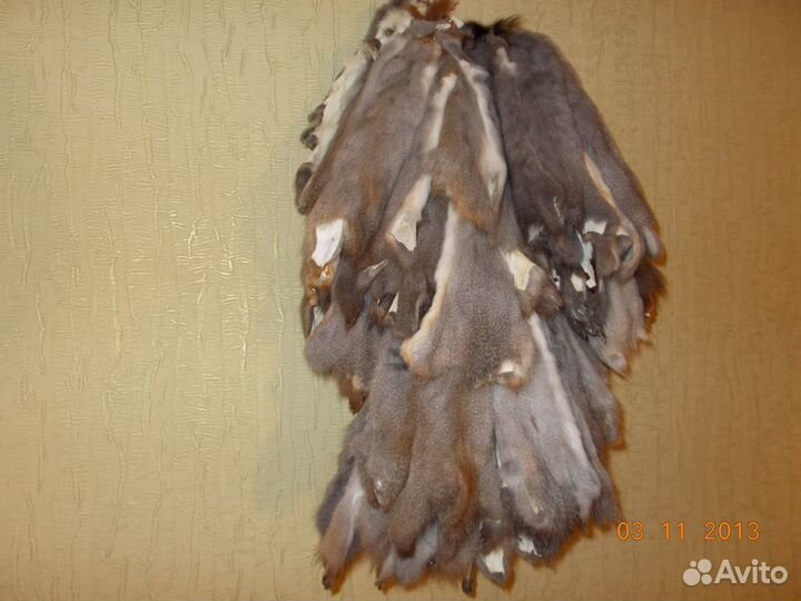 Натуральный мех.Шкурки. Ремонтные пластины.Хвосты