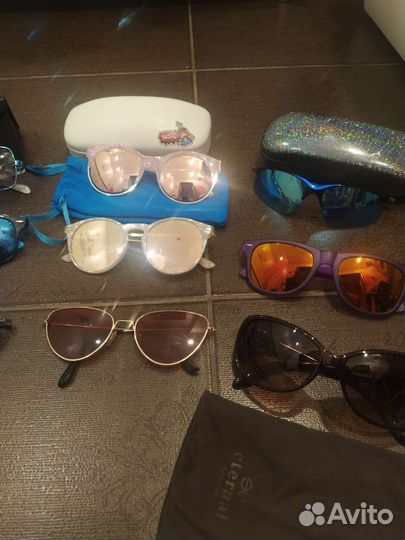 Солнцезащитные очки разные