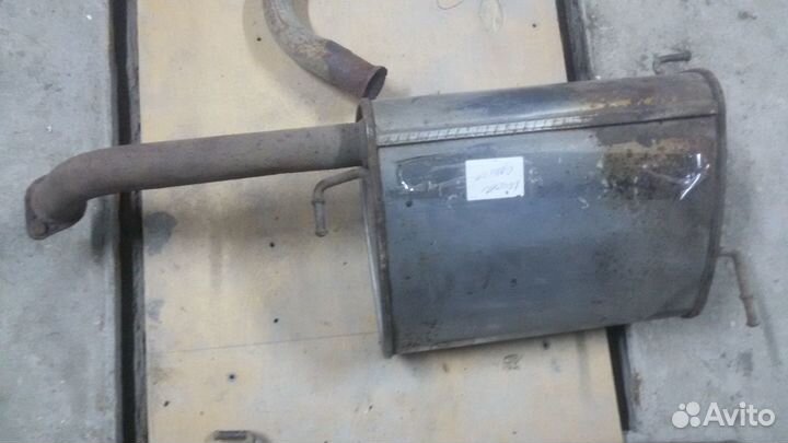 Шевроле лачетти глушитель