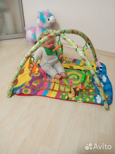 Развивающий коврик Ростомер Жирафик 0+