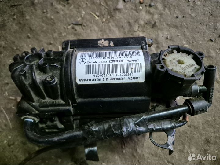 Компрессор пневмоподвески mercedes