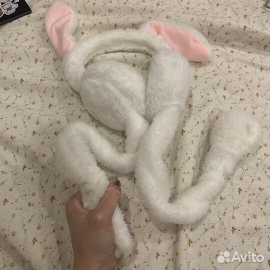 Ушки зайки ободок