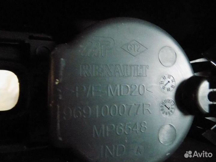 Консоль Duster 2012