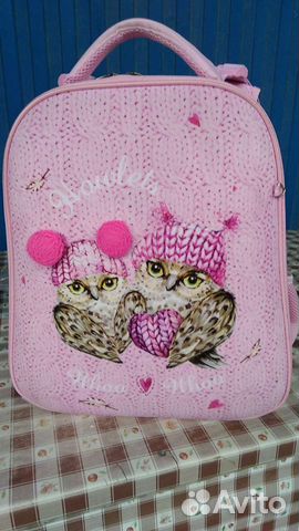 Портфель для девочек, с ортопедической спинкой