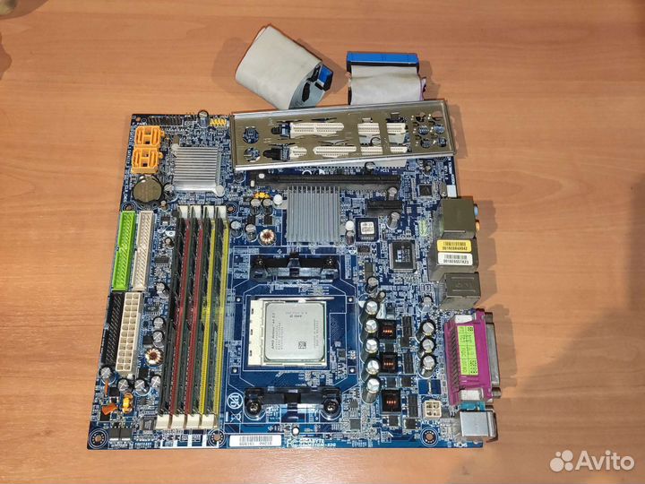 Материнская плата с процессором amd и оперативкой