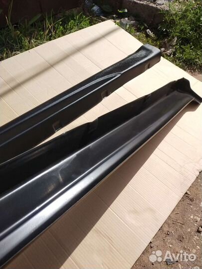 Накладки на пороги Шевроле lacetti