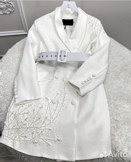 Фото реальные Новые платья белое SM