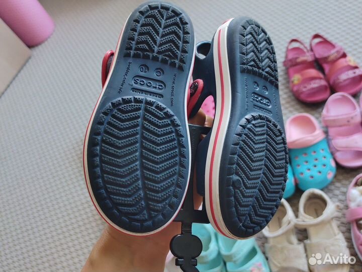 Crocs мокасины сандалии с9 с10 с11 с13