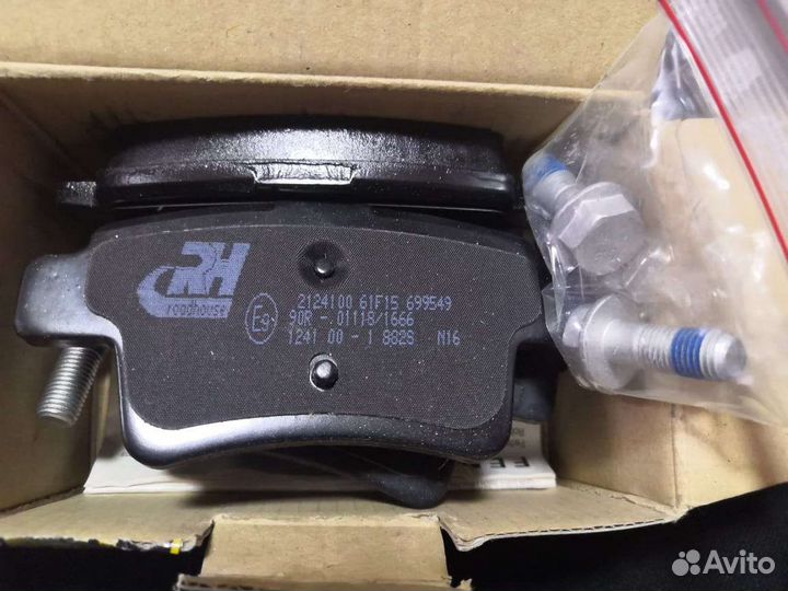 Колодки тормозные Roadhouse 21241.00 C4 Picasso