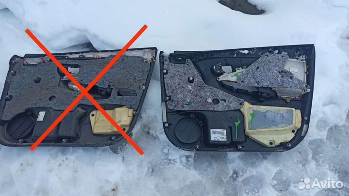 Карта двери тайота коробок 150