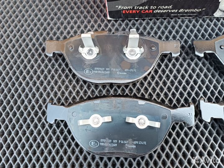 Передние тормозные колодки BMW E60 E65