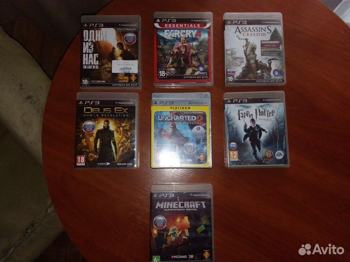 Игры для PS3. (6 шт.)