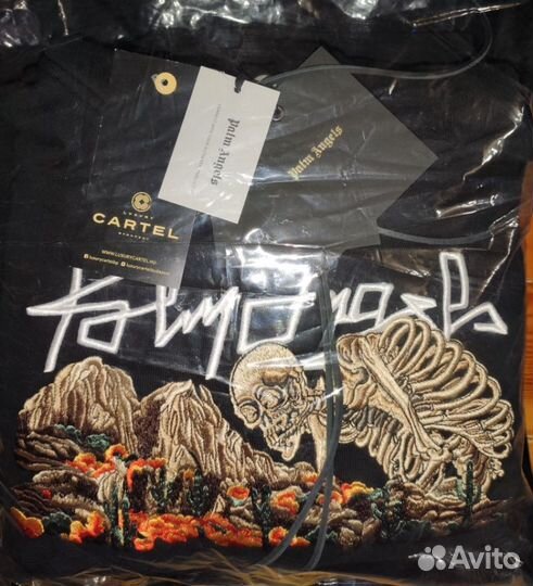 Худи Palm Angels Череп пустыни Оригинал