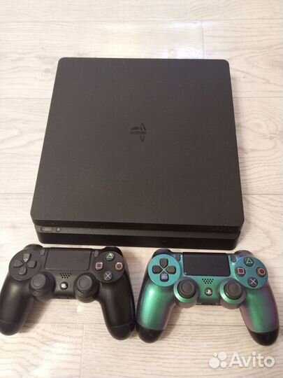 Sony playstation 4 slim 500gb 2 джойстика