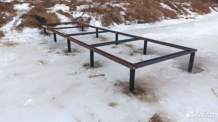 Винтовые сваи / Фундамент для дома под ключ