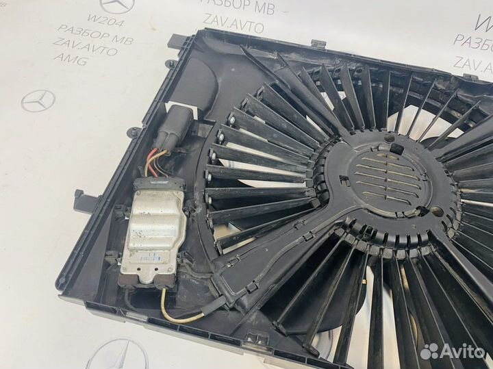 Вентилятор радиатора Mercedes W204 W212 W207 W218