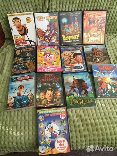 Dvd диски мультфильмы