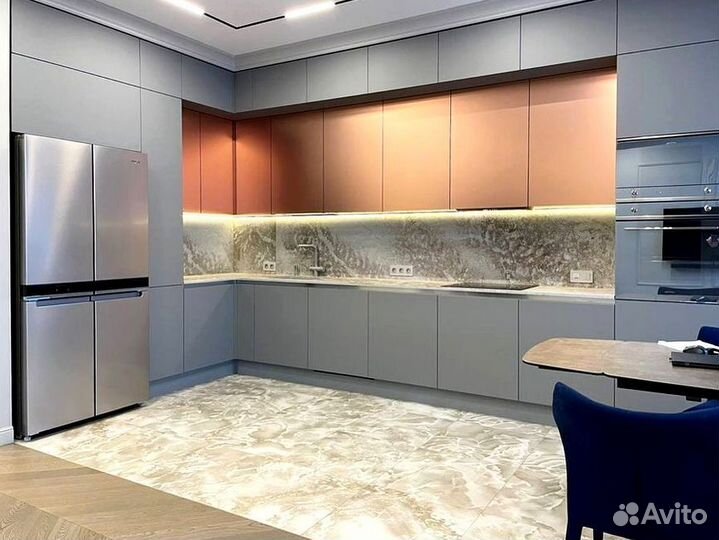 Угловая кухня с мдф фасадами в г.Владимир