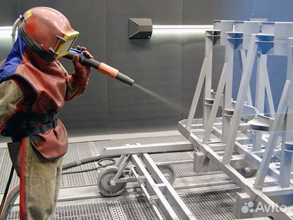 Пескоструйная, дробеструйная очистка