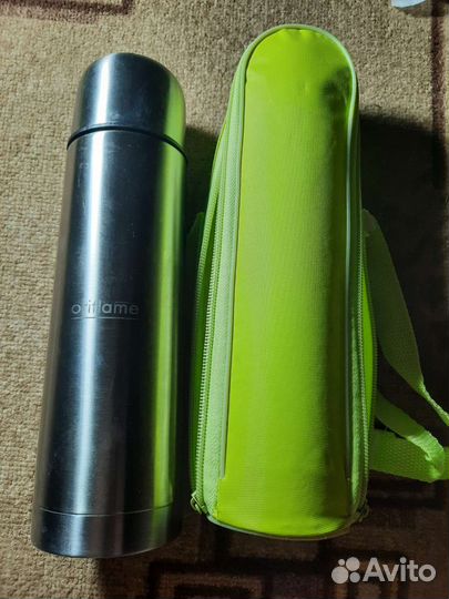 Термос в чехле