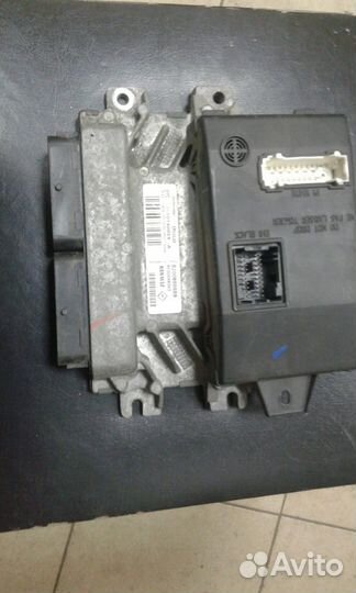 Рено Логан, Сандеро блок управления двигателем