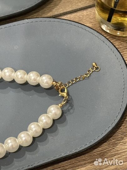 Ожерелье из жемчуга в стиле zara
