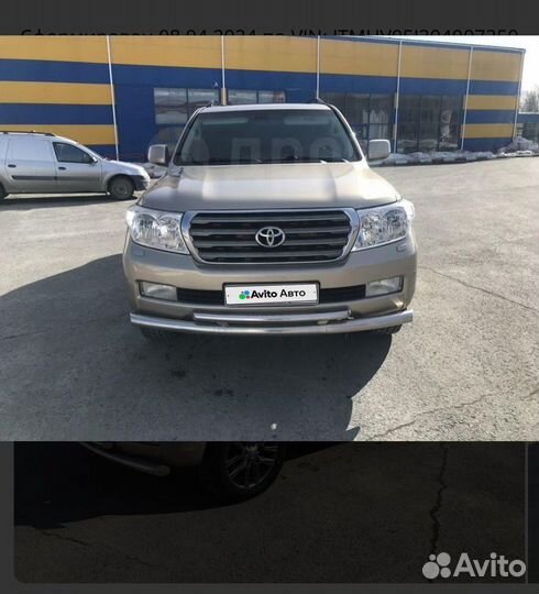 Toyota Land Cruiser 4.5 AT, 2007, 288 000 км