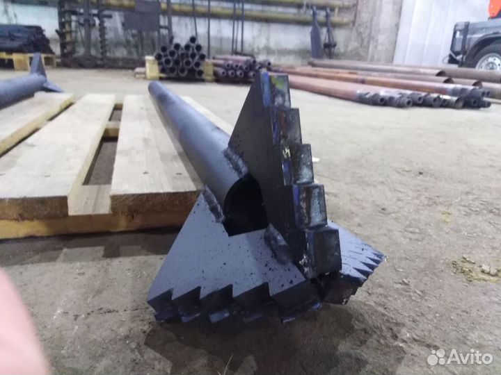 Бур трехлопастной, пикабур