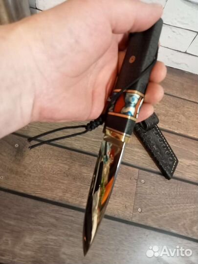 Нож ручной работы
