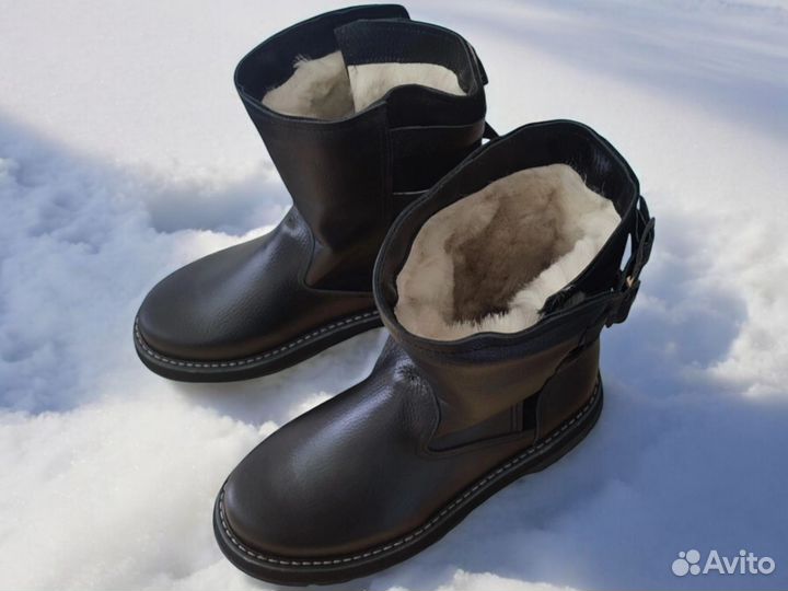 Унты - монголки мужские (микропористая резина)