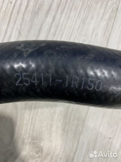 Патрубок радиатора охлаждения двс Hyundai solaris