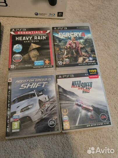 Sony PS3 slim 160gb прошитая HEN