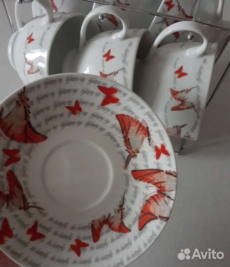 Сервиз чайный на подставке. Polystar Collection