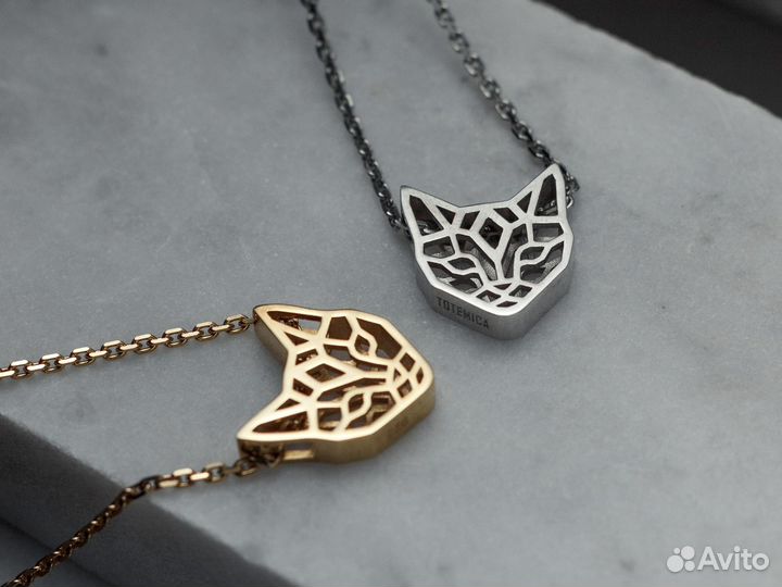 Кулон Кошки (Кошка) Серебро Totemica (Тотемика)