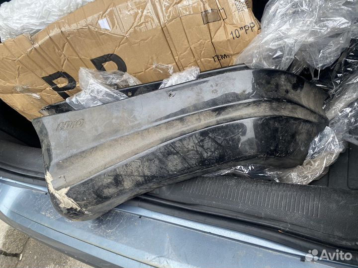 Накладки заднего бампера, губа Hiro prelude 4